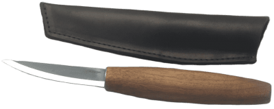 BeaverCraft C4X Whittling Sloyd Knife with Walnut Handle