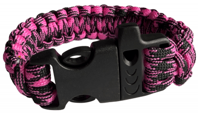 HLTD Paracordarmband med Visselpipa 25mm