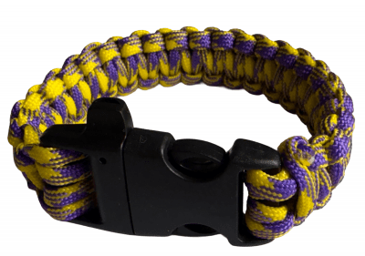 HLTD Paracordarmband med Visselpipa 25mm