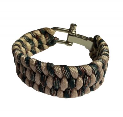 HLTD Paracord Bracelet with Schackel 28mm