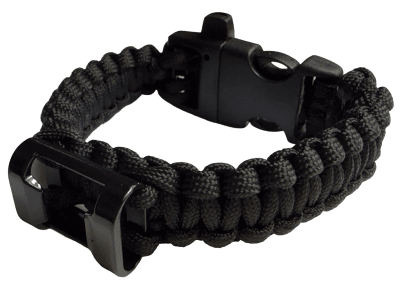HLTD Paracordarmband med Kapsylöppnare och Visselpipa 25mm