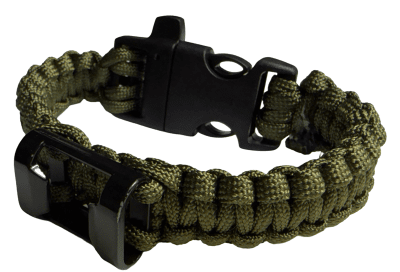 HLTD Paracordarmband med Kapsylöppnare och Visselpipa 25mm
