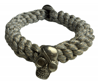 HLTD Paracord Bracelet Spartan/Skull