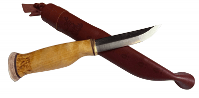 Wood Jewel Carving Knife with Horn Hat 9.5cm