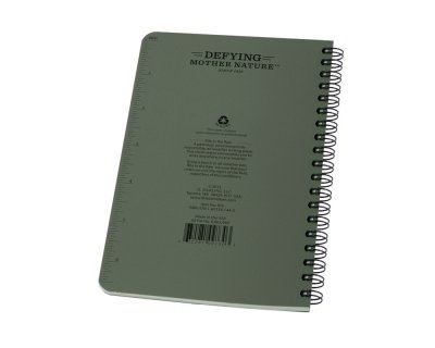 Rite In The Rain Memo Book, Field Flex-Cover, 18x12cm - Green