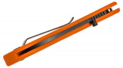 Ka-Bar Dozier Folding Hunter - Blaze Orange