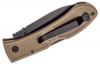 Ka-Bar Dozier Folding Hunter - Coyote Brown
