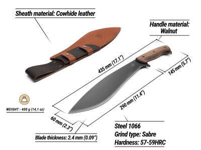 BeaverCraft KKR1 Kukri