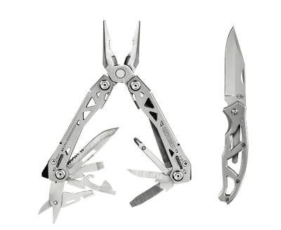 Gerber Combo Suspension NXT Multiverktyg + Paraframe Mini Fällkniv