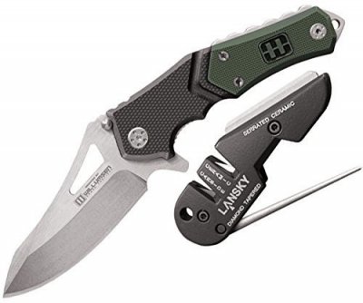 Lansky Responder Knife / Blademedic Sharpener Combo