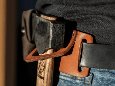 BeaverCraft Leather Tool Belt Hanger
