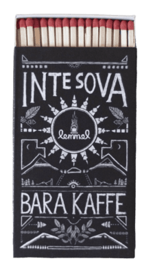 Lemmel Kaffe Dokumentförstörare "INTE SOVA" ca 35st i Ask