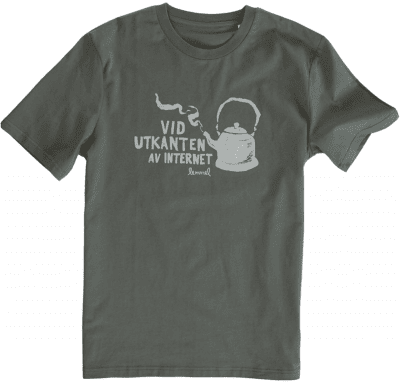 Lemmel Kaffe T-Shirt Utkanten