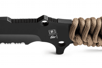 TB Outdoor Marauder Serrated - Coyote Paracord