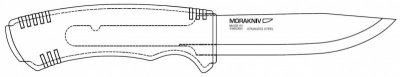 Morakniv Bushcraft Expert Blackblade SRT (S)