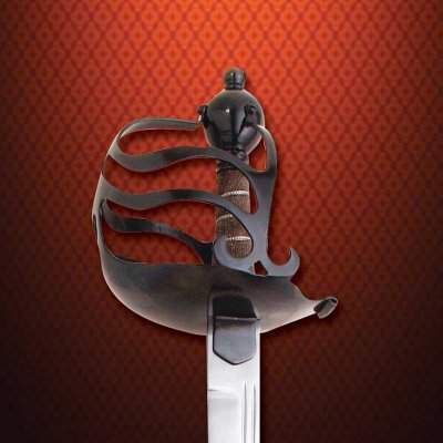 Windlass Mortuary Half Basket-Hilt Sword