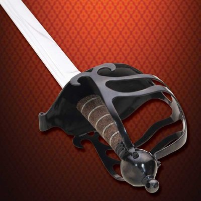 Windlass Mortuary Half Basket-Hilt Sword