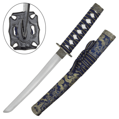 Svärdset Katana Wakizashi Tanto Blue Dragon