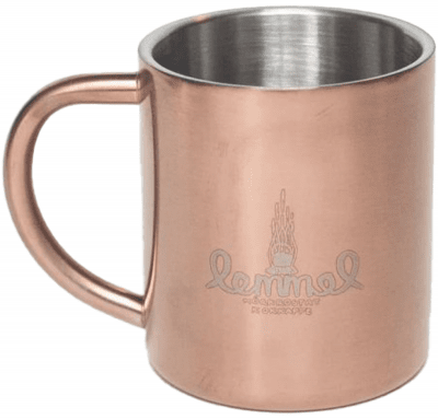 Lemmel Kaffe Rostfri/Koppar Daug "Palindromet" Dubbelvägg 220ml