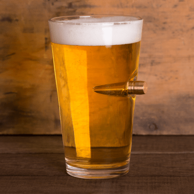 Lucky Shot Ölglas .50 BMG 50cl