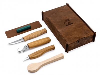 BeaverCraft S13 Box Täljkit med Täljämne och Låda