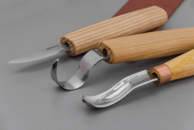 BeaverCraft S38 Täljkit med Knivrulle