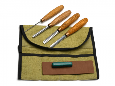 BeaverCraft SC02 Wood Carving Straight Chisel Set