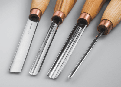 BeaverCraft SC02 Wood Carving Straight Chisel Set