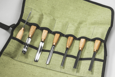 BeaverCraft SC03 Wood Carving Straight Chisel Set