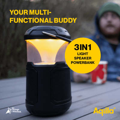 Aqiila Soundbird B10 Dimmable LED Light with Speakers