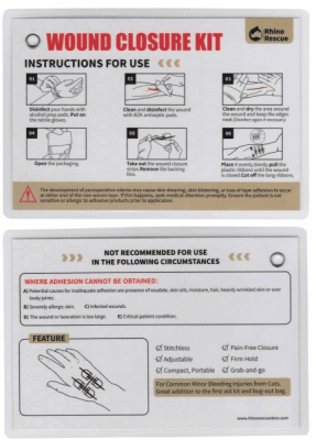 Rhino Rescue Wound Closure Kit