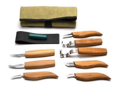 BeaverCraft S08 Wood Carving Set of 8 Knives