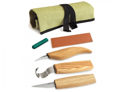BeaverCraft S17 Extended Spoon and Whittle Knife Set