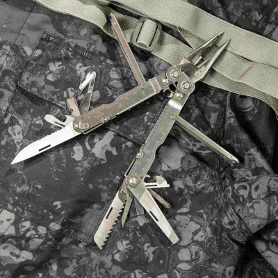 SOG PowerLock V-Cut med Fodral - Satin