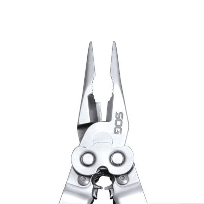 SOG PowerLock V-Cut med Fodral - Satin