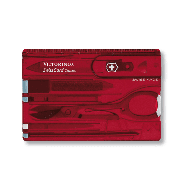 Victorinox SwissCard Classic - Red