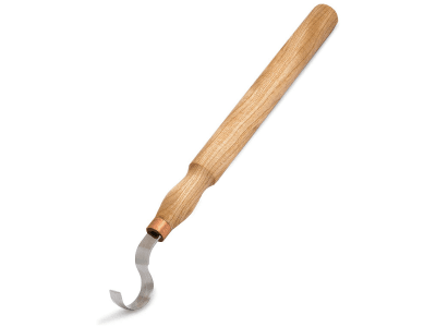 BeaverCraft SK2 Long Spoon Carving Knife 30mm with Sheath