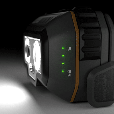 Silva PRO Headlamp SmartLight 500 White/Red/Orange - 500LM IP65