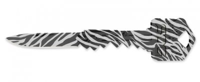 SOG Key Knife Zebra