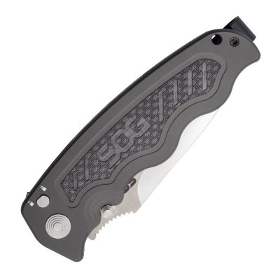 SOG Zoom S30V Carbon Fiber Handle