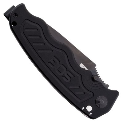 SOG Zoom Straight Edge Black Tini
