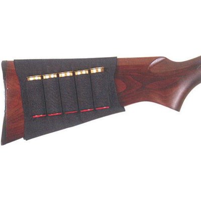 Grey Oak Shotgun Buttstock Cover-Shotshell Holder (5pcs)
