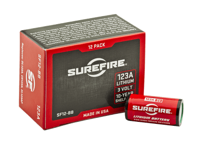 SureFire 123A Battery - 12-Pack