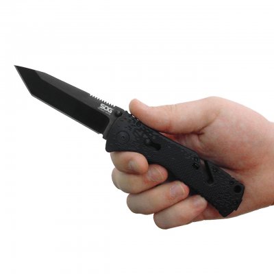 SOG Trident Tanto Black Tini
