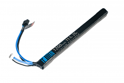 Titan LiPo 1200mAh 11.1v 25C Deans AK Style Stick