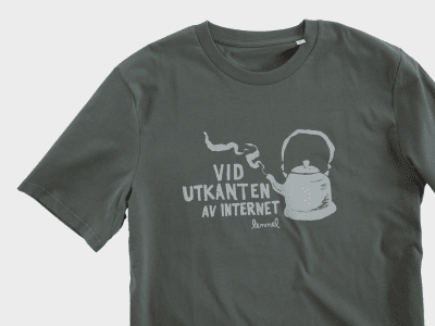 Lemmel Kaffe T-Shirt Utkanten