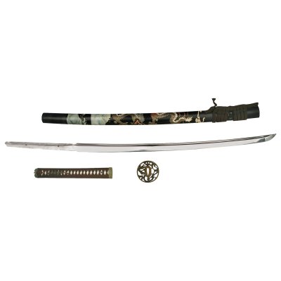 Ryumon - Hand Forged Samurai Sword with Cleaning Kit