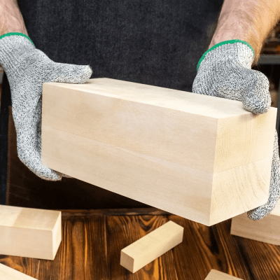 BeaverCraft BW1 Large Wood Carving Block - 250x100x100mm