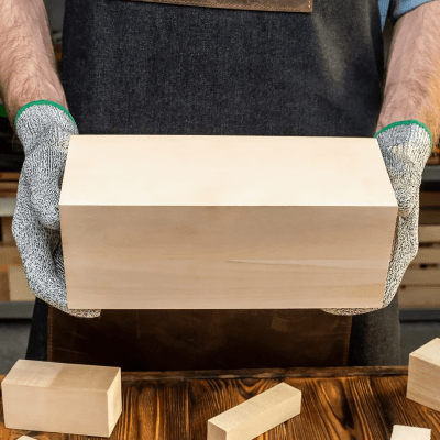 BeaverCraft BW1 Large Wood Carving Block - 250x100x100mm