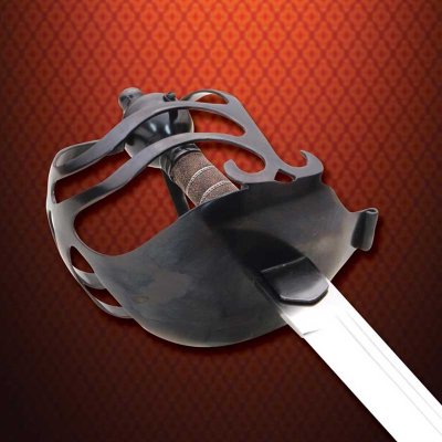 Windlass Mortuary Half Basket-Hilt Sword